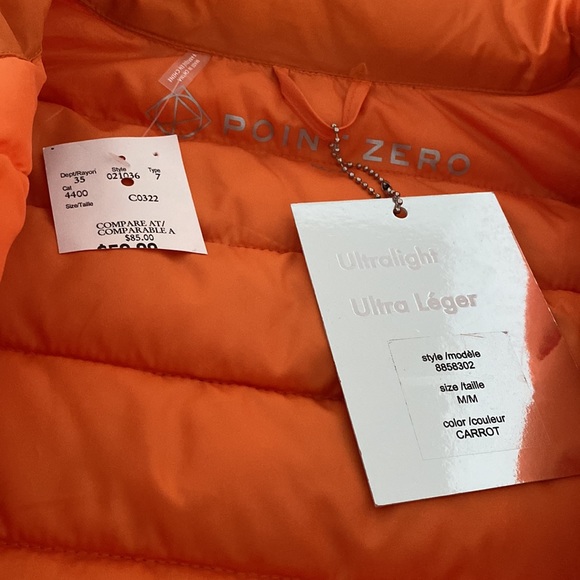 Girls point zero Fall puffer Med, NWT - Picture 3 of 3